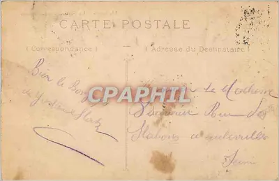 Laon — Katedra (strona południowa) — Wydawca: P. Poupel, Laon, n°11 — Rewers