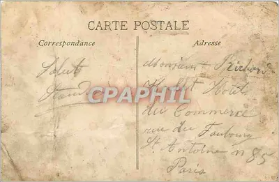 Marseille — Castelo do Farol — Edição das Novas Galerias — Verso
