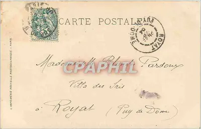 Manœuvres w Wschodzie — Grand'Halte — A. Lartéau — Salon 1904 — Rewers