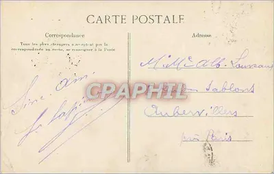 La Roche-sur-Yon — Praça das Armas - Rua Lafayette Prolongada — Vendeé 1274 — Verso