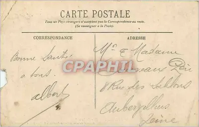 Montdidier — Rue de Tricot — Cliché J. Jacques, Livraria-Bonnerie C. Dupuis — Verso