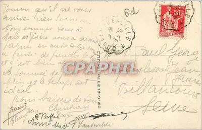 Malo-les-Bains — Visão geral da Digue — E.C. — Verso