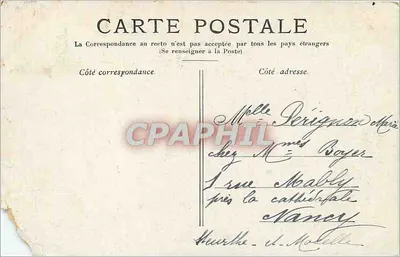 Paris — O Colégio Necessidade — Editor Fortes, número de série não visível — Verso