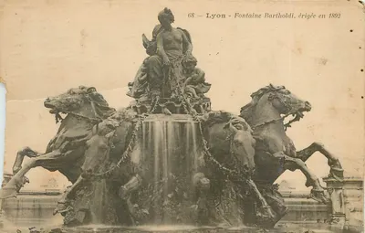 CPA Lyon Fontaine Bartholdi