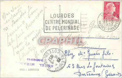 Grotta benedetta — Lourdes — editor Cop — Reverso