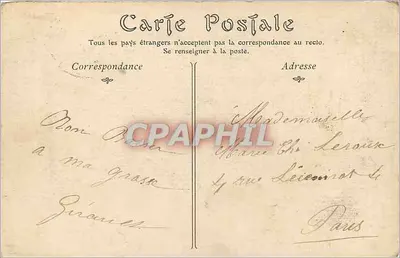 Vichy — Pałac Sourées, źródło Lucas — ND Phot, nr 138 — Rewers