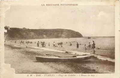 Établies - Praia dos Godelins - A Hora do Banho — A.W. - 2593