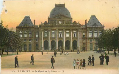 Le Havre — A Fachada da Bolsa — LL. — n° 283