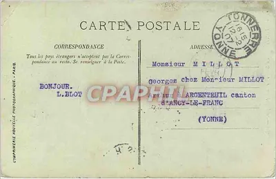 Vichy — Statua Republiki — LL. — nr 200 — Rewers