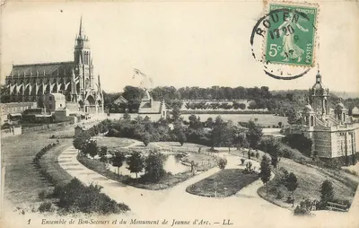 Conjunto de Bon-Secours e do Monumento de Joana d'Arc — LL.