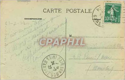 NANCY — Porte de la Craffe — Wydawca: Aux Petits Mœurs, n°15 — Rewers