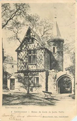 Châtellerault — Casa do Guarda do Jardim Público — Boiron-Guillot, édit.