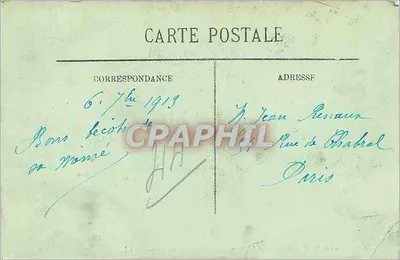 Fontainebleau — Het Kasteel — De Fontein van Diana — LL. — Achterkant