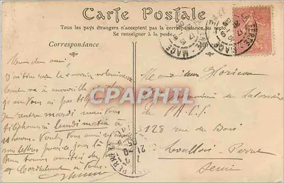 La Ferté-Macé — Ogólny widok z Saint-Jean — ND Fot. — Rewers