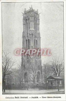 Paris — Torre Saint-Jacques — Coleção Petit Journal