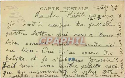 A Torre Saint-Jacques — Paris — A. P. n°124 — Verso