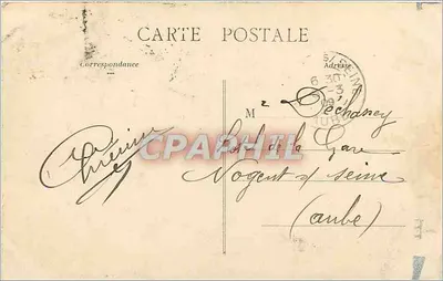 Nice - Quai du Midi — widok Pałacu Śródziemnomorskiego — wydawca Civette Parisienne, nr 49, av. de la Gare — Rewers