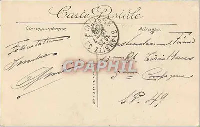 Blarritz — Regatas no Port-Vieux — Lévy Fils et Cie, n°259 — Verso