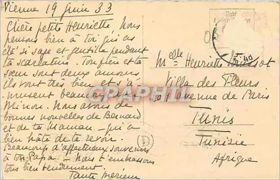 Vienne, Stephansdom — vue de la cathédrale gothique avec son imposant clocher — éditeur non identifié — Rewers