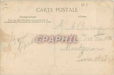 Sombrero de Napoleón I - Palacio de Fontainebleau - Editor ELD, n° 949 — Reverso