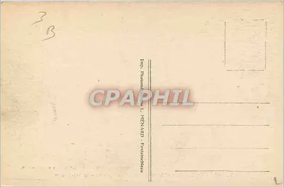 Pałac w Fontainebleau — Gabinet Sekretarzy Napoleona I — Karta polowa lasu z 1809 roku — Rewers
