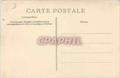 Palacio de Fontainebleau — Facha de Palacio — Editor (D) n.º 25 — Reverso