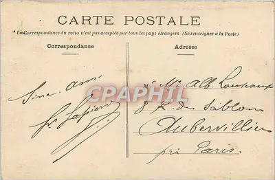 Angers — A Praça do Ralliement — O Teatro — Verso
