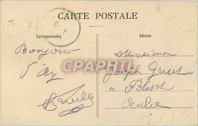 Marceuil-sur-Ay — LES GOISSES — G. Franjou, foto-editora, em Ay — Verso