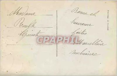 Kobieta i dziecko — scena ogrodowa — wydawca Morin, nr 615 — Rewers