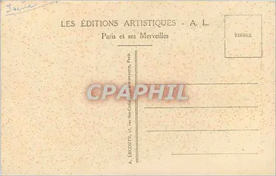 Paryż - Katedra Notre-Dame — Katedra Notre-Dame — A. L. n°17 — Rewers