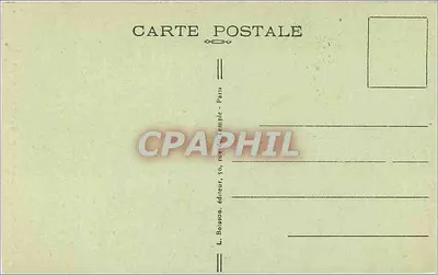 Paris — Picturesque corner at Buttes Chaumont — J. H. — n° 703 — Back