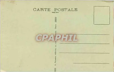La Grotta y la Cascada — Parque de las Buttes Chaumont — J. H. — n° 686 — Reverso