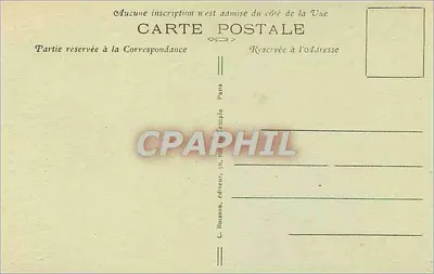 Paris-Montmartre — Basilique du Sacré-Cœur — L. Boisson, éditeur, n°77 — Verso