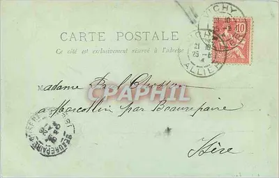 Vichy — Fonte Chomel — LL. n°169 — Verso