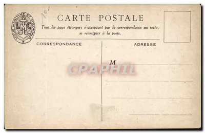 Sul Congo — Vista di una nave a ruote a pale — Editore Ligue Maritime et Coloniale, n°104 — Verso