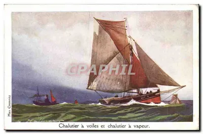Embarcação de pesca a vela e a vapor — Max Cremnitz