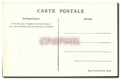 A Marinha Francesa — 6. Navio postal — Ligue Maritime Française, 8, Rue La Boetie, Paris — Verso