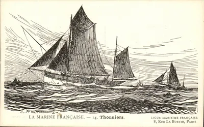 A Marinha Francesa — 14. Thonnières — Ligue Marítima Francesa