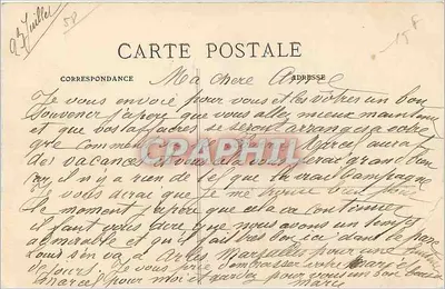 SAINT-HONORÉ-les-BAINS — Podlasie za zakładem — n°3179 — Rewers