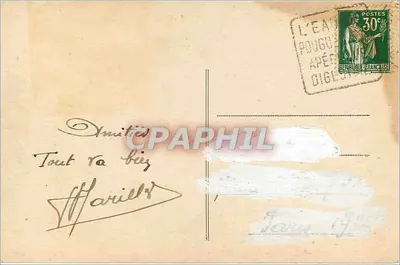 La Charité (Nièvre) — A Praia — Fot. Combier Macon — Verso