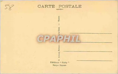 Nevers — Wieża Katedry Świętego Cyryla (XVI wiek) — G. Artaud, Wydawnictwo Gaby — Rewers