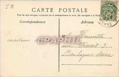 Nevers — Pałac Ducalny — Wydawca Nevers — Rewers