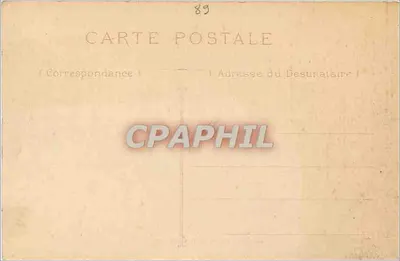 Auxerre — The Prefecture — Publisher RD, no. 20 — Back