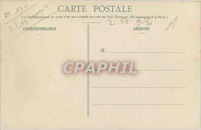 TOUCY (Yonne) - Widok z Pâtis - Drukarnia F. Harreau — Rewers