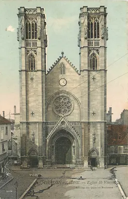 Chillon-sur-Saône — Igreja de São Vicente — Edição das Galerias Modernas