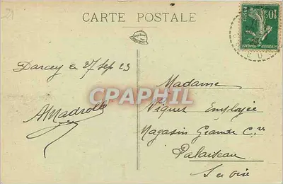 Dijon — Praça Presidente-Wilson (Anteriormente Praça do Povo) — M.A.N. 76 — Verso