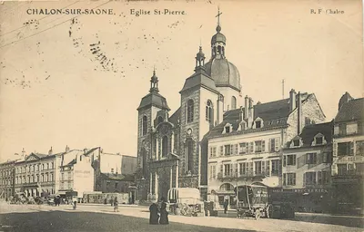 Chalon-sur-Saône — Igreja de São Pedro — B.F. Chalon