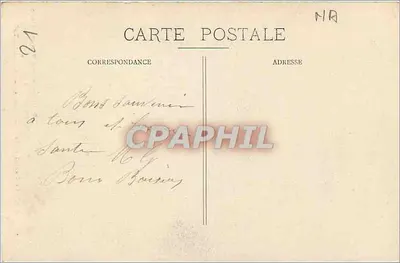 Fonte Petrificante — A Cascata dos Etuffs — H. Crance, editor, Recey-sur-Ouche — Verso