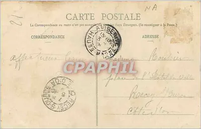 Dijon - Plac Darcy — L. V., wyd. nr 40 — Rewers
