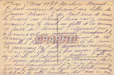 सेंट-जीन-पीड-डे-पोर्ट — निव के पार ब्रिज और गिरजाघर — प्रकाशक एबीए संख्या 74 — पीछे